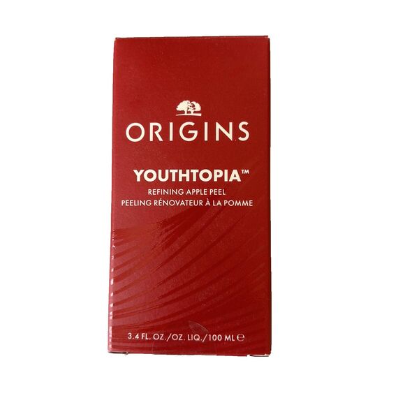 Origins Youthtopia Liquid Exfoliant Refining Apple Peel FULL SIZE 3.4 fl oz  New - Picture 5 of 5